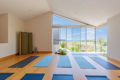 Yoga Studio #Veganuary at DELTA - Vegan Retreat in West Wittering