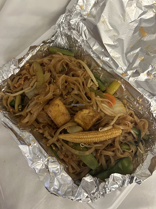 Vegan Pad Thai   at Pasara Thai Restaurant in Alexandria