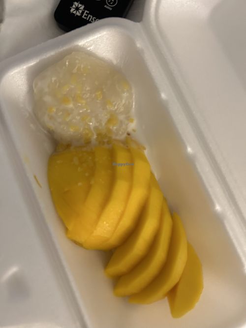 Mango Sticky Rice  at Pasara Thai Restaurant in Alexandria