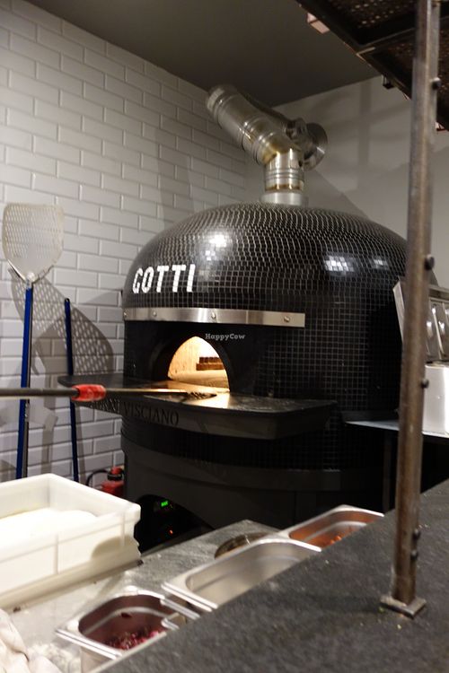 The pizza oven at Gotti Pizza in Saarbrucken