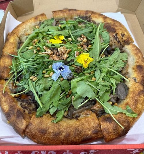 Forest Forager Pizza   at Anna's in Central Singapore