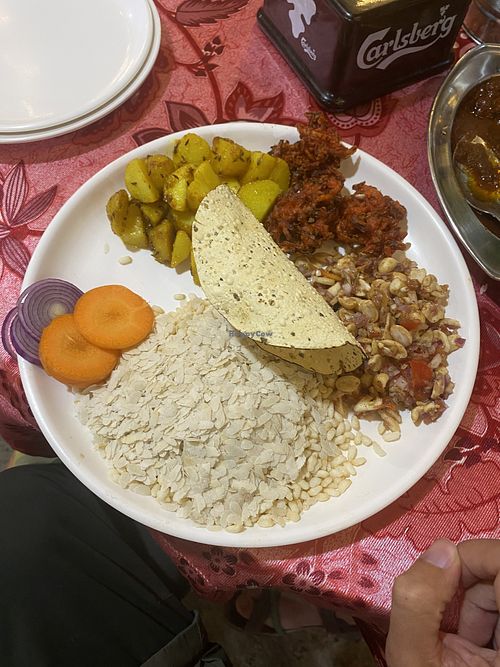 Good veg khaja set  at Sauraha Tandoori Kitchen and Lodge in Ratnanagar