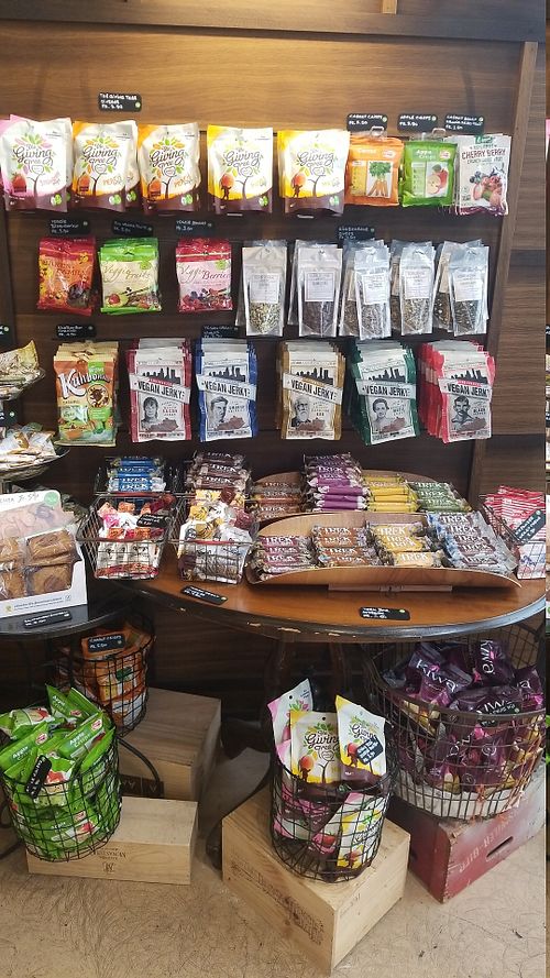 Sweets at Hiltl Vegimetzg in Zurich