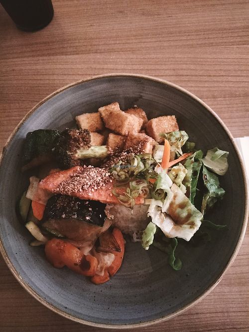 Vegan Tofu-Teriyaki at Koi.7 in Weimar