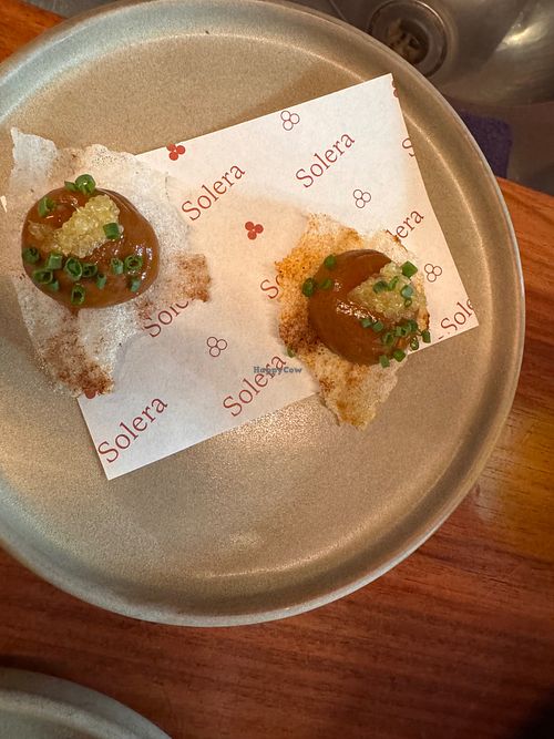 Smoked aubergine at Solera in Mount Maunganui