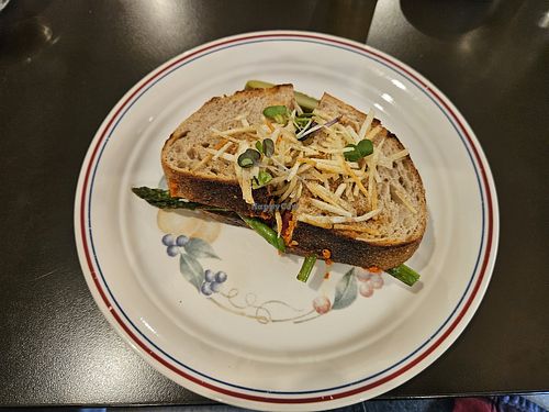 Vegan toastie at Marla Singer in Bellerive