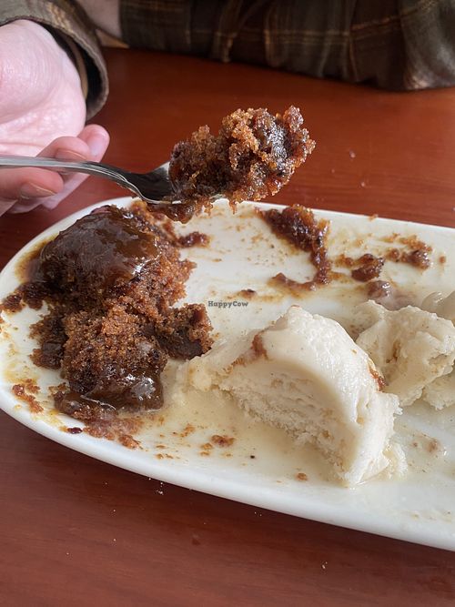 The sticky toffee pudding was yummy  at The Aberlour Hotel in Aberlour