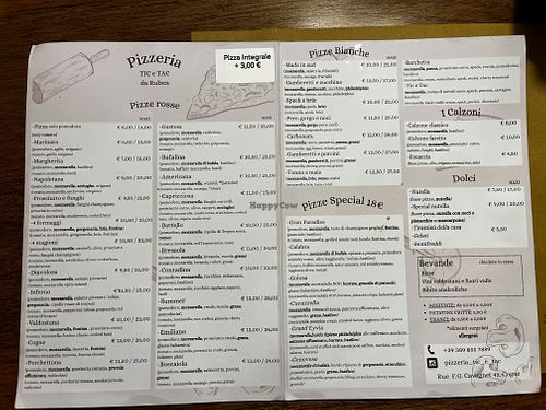 Focaccia is vegan  at Pizza from Ruben Tic Tac in Cogne