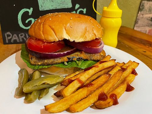  at Green's Parrilla Vegana in Veracruz