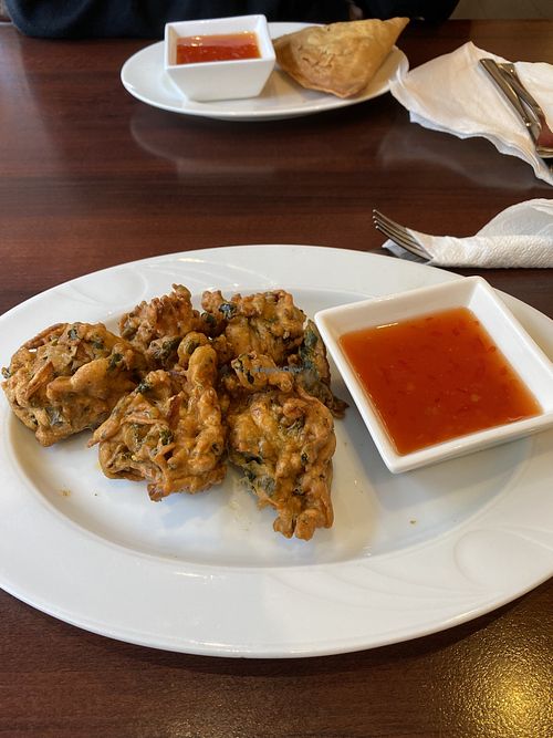 Pakora 2,50€ at Red Chillies in Giessen