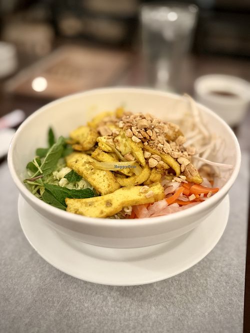 Lemongrass Fried Tofu and Vermicelli Bowl  at Pho Dreams in El Segundo
