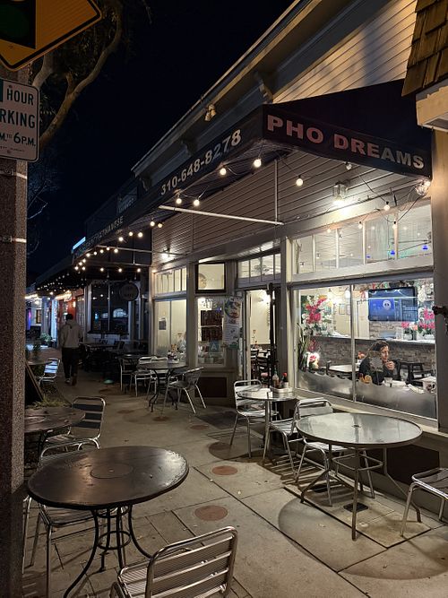 Entrance   at Pho Dreams in El Segundo