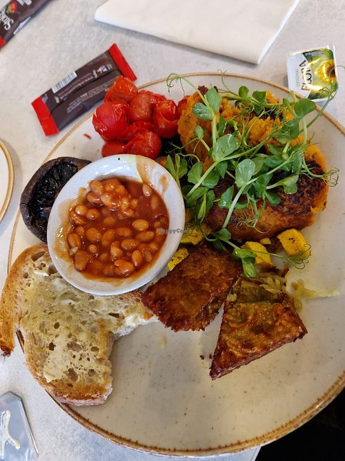 The Vegan Breakfast at Madelines of Aylsham in Norwich