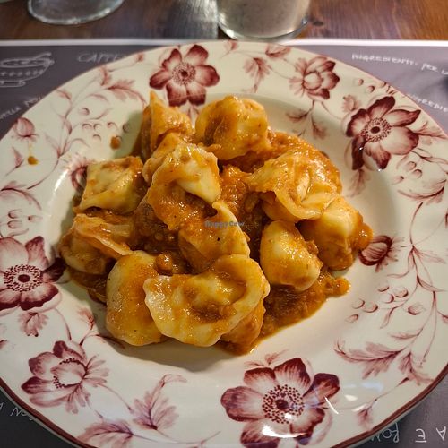 Capelleti vegan at Cucina del Condominio in Ravenna