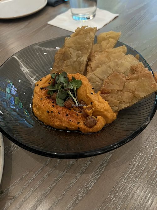 Sweet potato hummuss  at WALT DISNEY WORLD - Wailulu Bar and Grill  in Lake Buena Vista