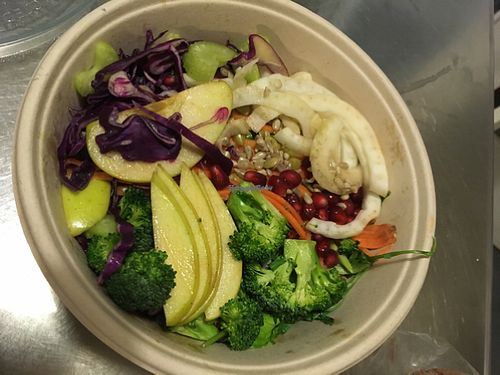 salad at We'v V3RAW in Cuneo