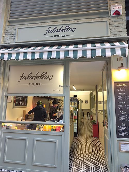 Outside view at Falafellas - Piraeus in Pireas