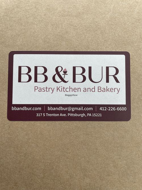   at BB&Bur in Wilkinsburg