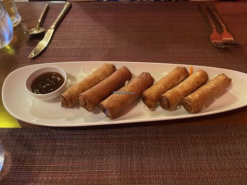Very good spring rolls  at Guestronomy Delight in Montego Bay