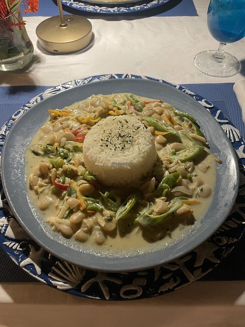 Ital bean stew  at The Rocks Restaurant and Bar in Ocho Rios