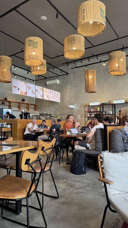 Local  at Café Cultura Batel in Curitiba