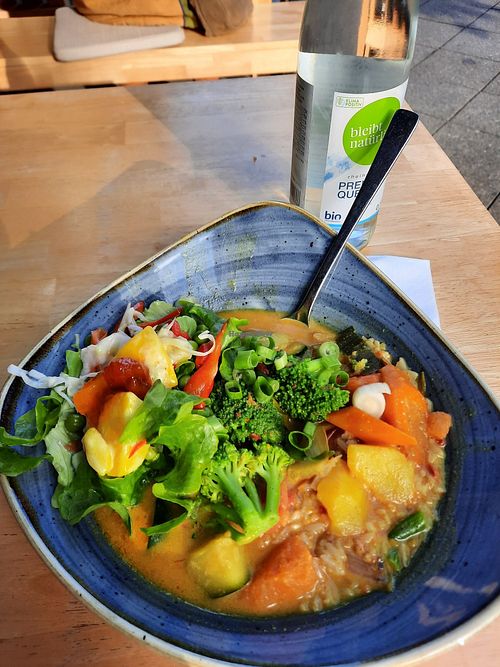 Cosmoveda Ayurveda Thali Kuche Berlin Restaurant HappyCow