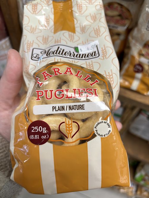 Vegan friendly taralli   at Deli La Trattoria in Kirkland