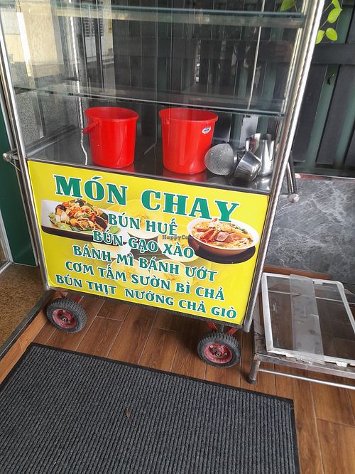 Stall #Veganuary at Dieu Thien in Ho Chi Minh City