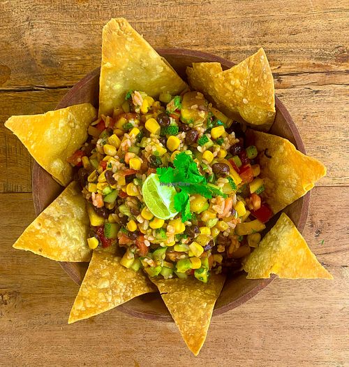 Mexican Salad - fully vegan and full of flavour! at The Shack Restaurant and Bar in 