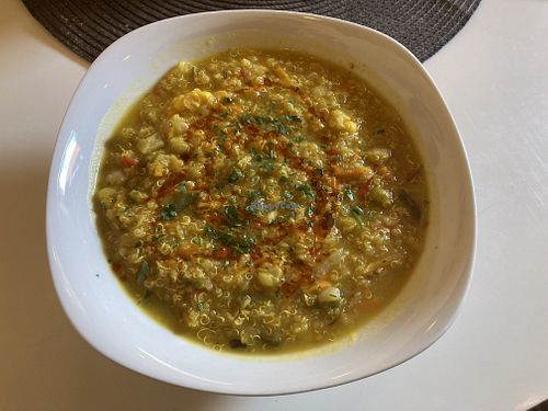 Guiso de Quinoa (quinoa stew)   at La Casona de Humahuaca in Jujuy