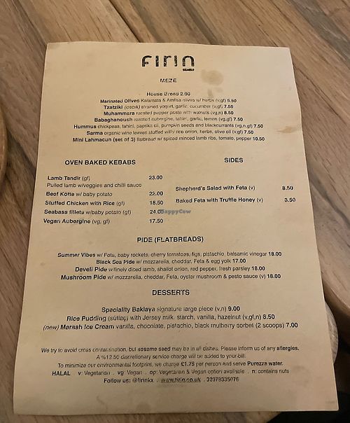   at FIRIN in North London
