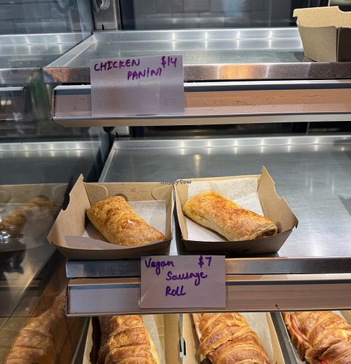 Vegan Sausage Roll   at Wharekai Cafe in Auckland