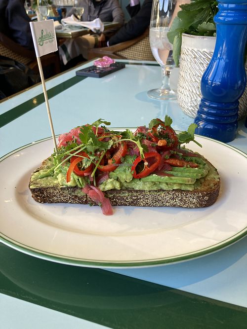 Avocado Toast  at Bellagio - Sadelle's Café in Las Vegas
