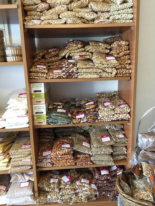 Nuts and seeds.  at Mercado Verde in Punta Del Este