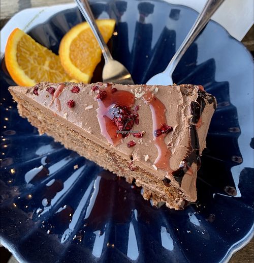 Chocolate cake at Vengo Die Gemusekuche in Bremen