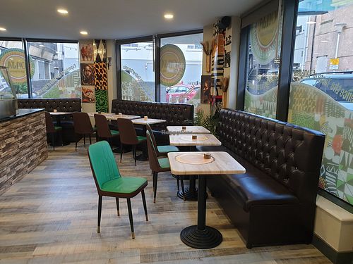 Inside at ONJA - Taste of Tanzania in Cardiff