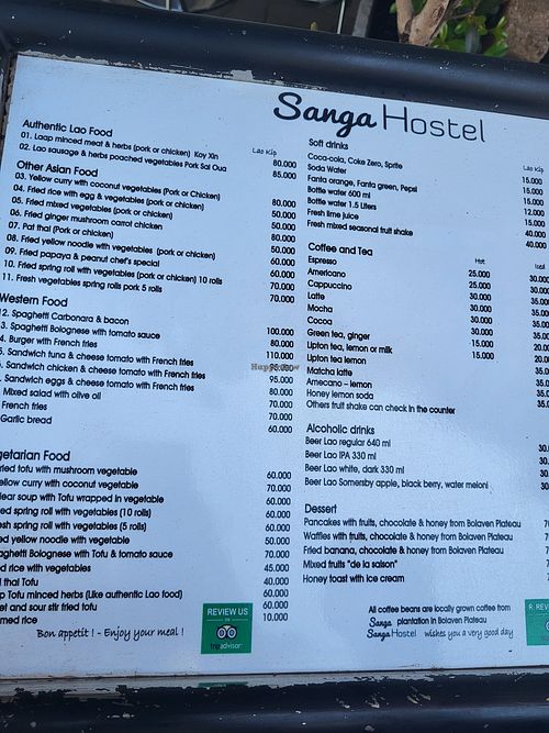  at Sanga Hostel and Souvenir in Pakxe