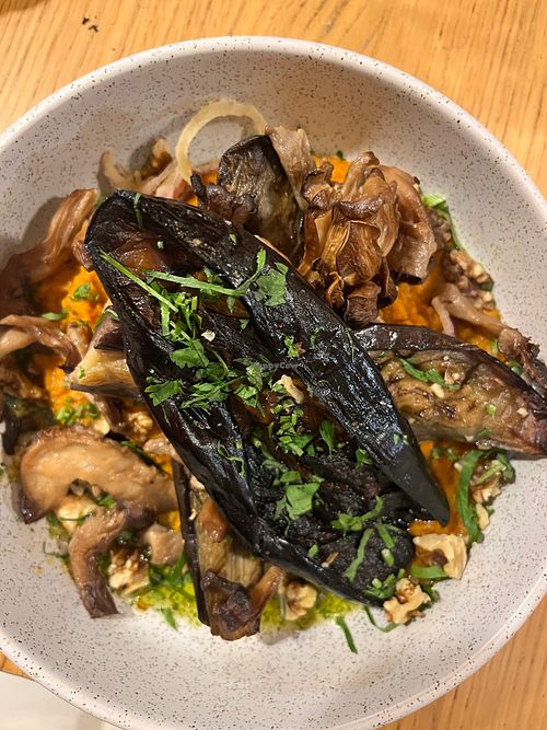 Roasted vegetables at CASA GAÏA in Bordeaux