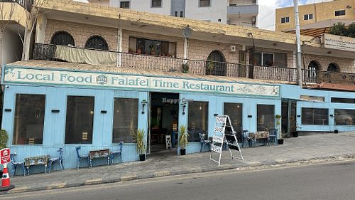 Restaurant front  at Falafel Time Restaurant in Wadi Musa