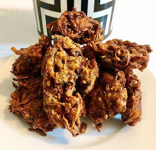 Kanda pakora at Chaat Bazaar - JVC in Dubai