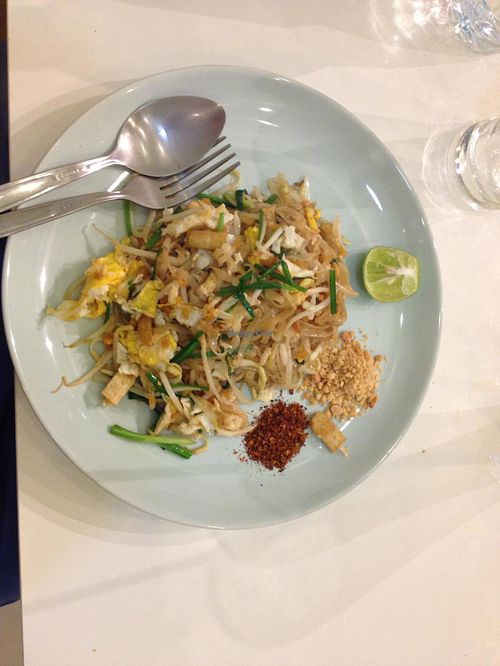 Pad Thai at Kin-Lum Vegetarian in Chiang Mai