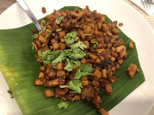 Carrot cake at Gokul at Gokul Raas Vegetarian - Little India in Central Singapore