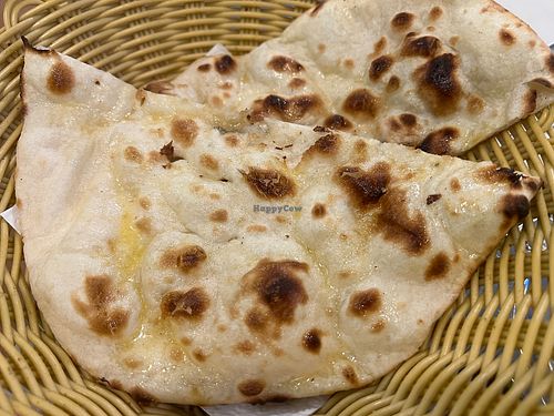 Butter nann  at Gokul Raas Vegetarian - Little India in Central Singapore