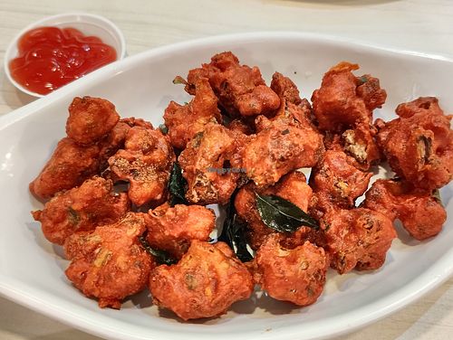 Gobi 65 at Gokul Raas Vegetarian - Little India in Central Singapore