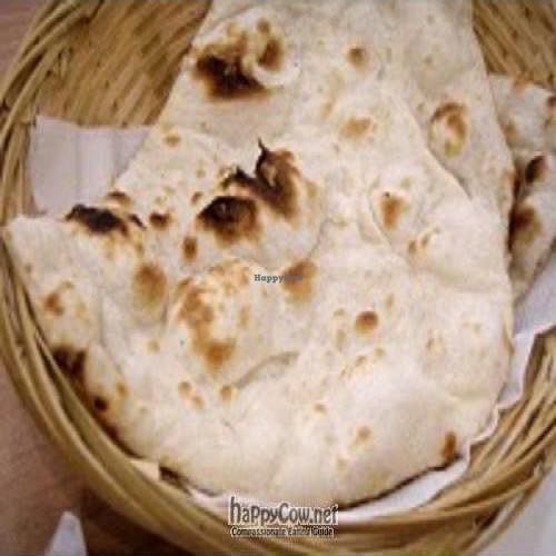 naan at Gokul Raas Vegetarian - Little India in Central Singapore