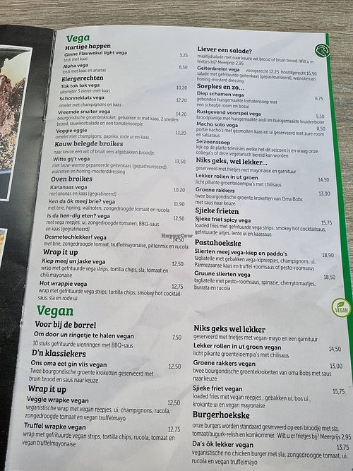 Menu 26 March 2026 at Brasserie Ludiek in Veldhoven