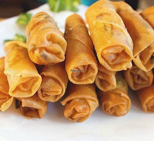 Lumpiang Shanghai at Vegan Tribe Cafe in Cavite
