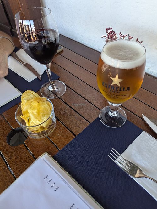 Picoteo at Bar Restaurante Latitud 40 in Menorca