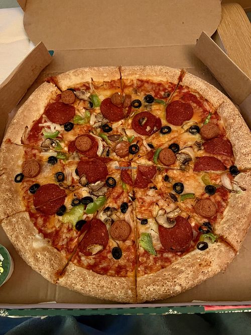 Vegan pizza   at Papa John's in Bedford