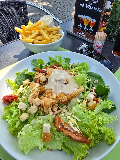 Caesar salad at Dorpshuis D'n Ostpit in Zeeland